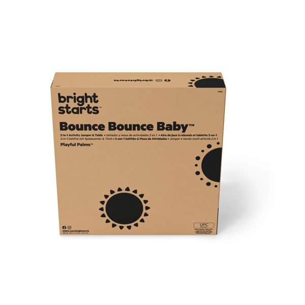 BRIGHT STARTS - Bright Starts Bounce Bounce Baby™ 2-i-1 legetrampolin og bord - Image 9