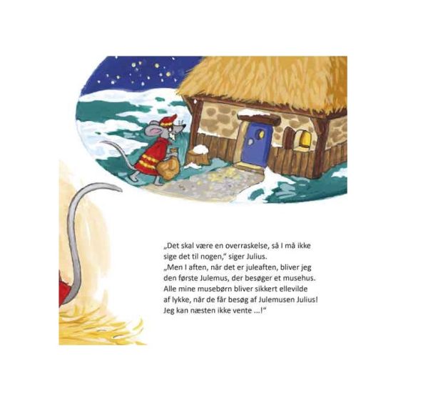 Julemusen Julius holder jul