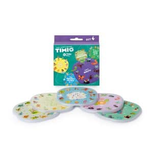 TIMIO TIMIO TIMIO Disc Set 4 -  Børnesange, eventyr,  dinosaurer og små insekter