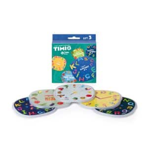 TIMIO TIMIO TIMIO Disc Set 3 - Eventyr, tiden, grøntsager, alfabet A-L  og alfabet M-Z